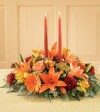 Centerpiece with 2 Candles