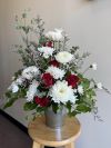 Red Roses and White Mixed