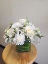 White Roses and White Carnations